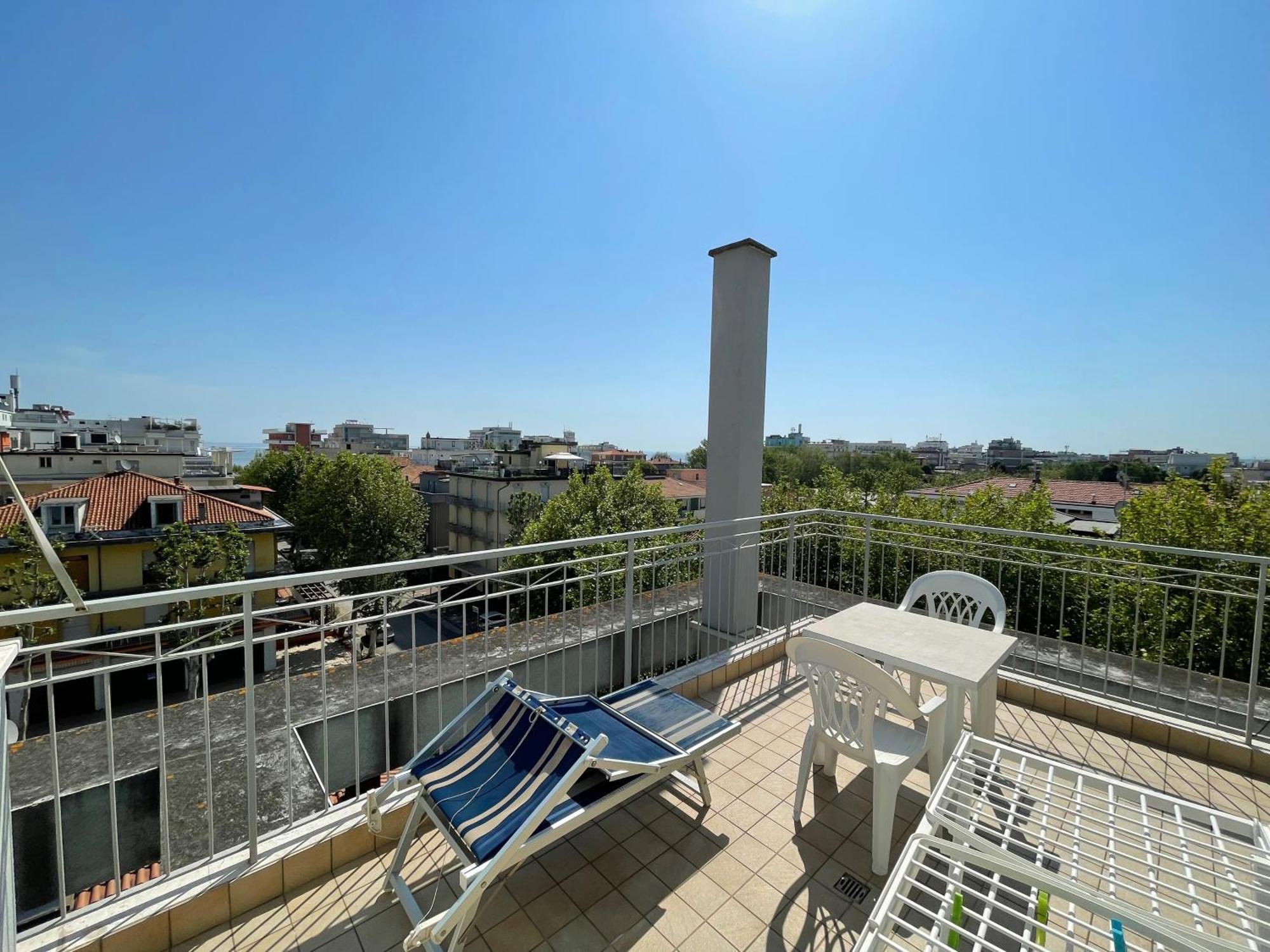 Residence Villa Azzurra Римини Экстерьер фото